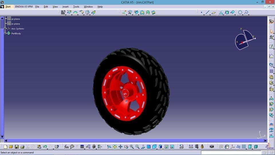 ATV Tyres Free 3D model