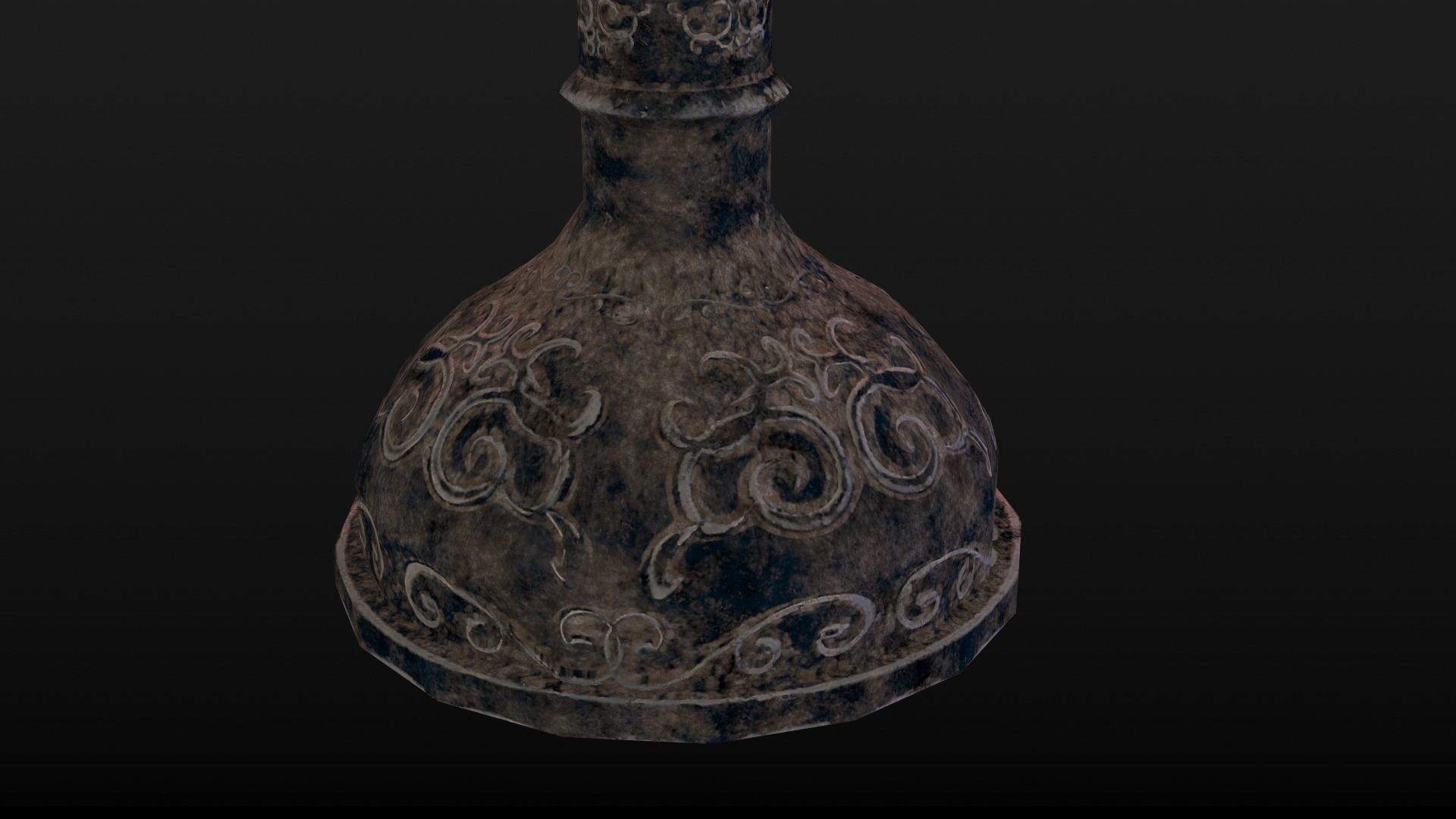 Human Skull Low Poly Low-poly 3D model_21