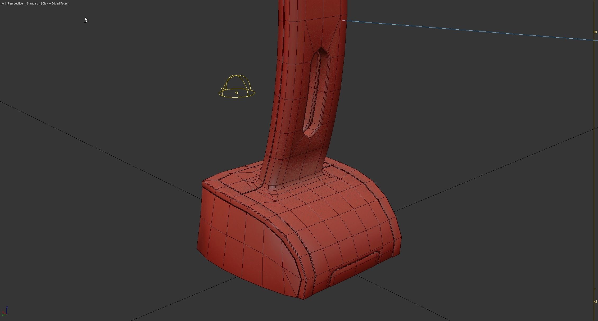 Personal assistant autonomous AI robot 3D model_10