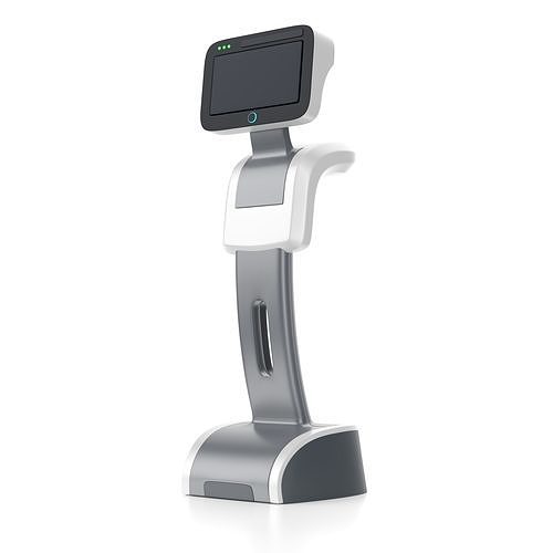 Personal assistant autonomous AI robot 3D model