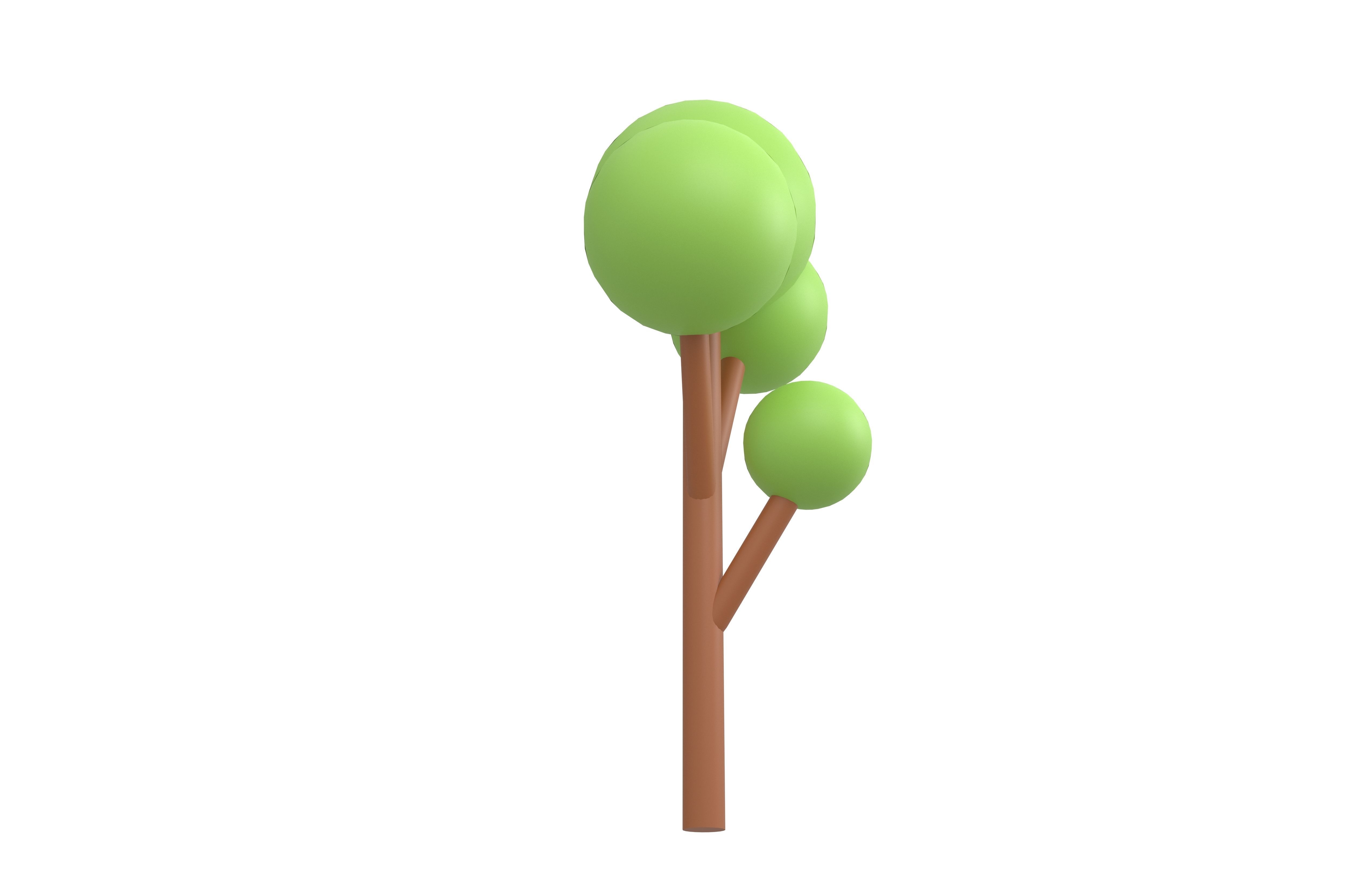 Cartoon Tree Mega Pack 01 Low-poly 3D model_62