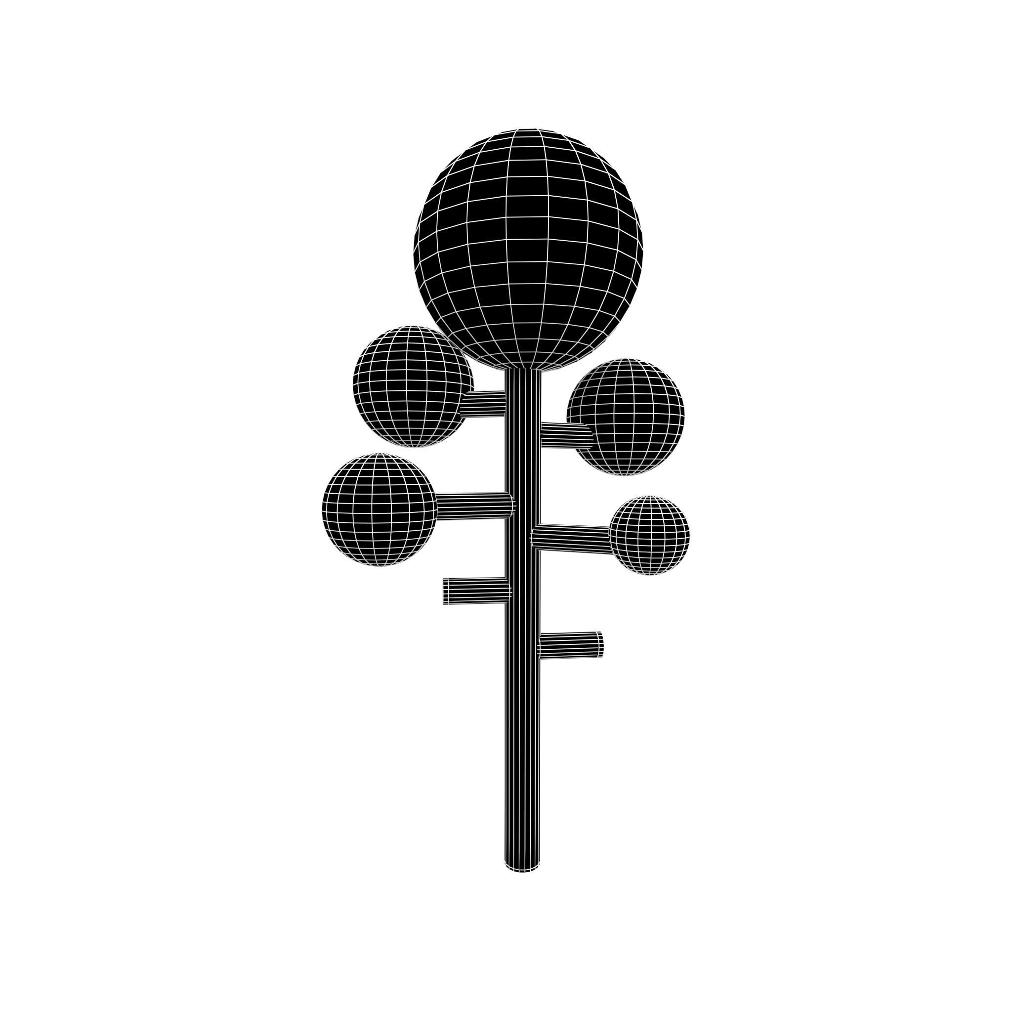 Cartoon Tree Mega Pack 01 Low-poly 3D model_21