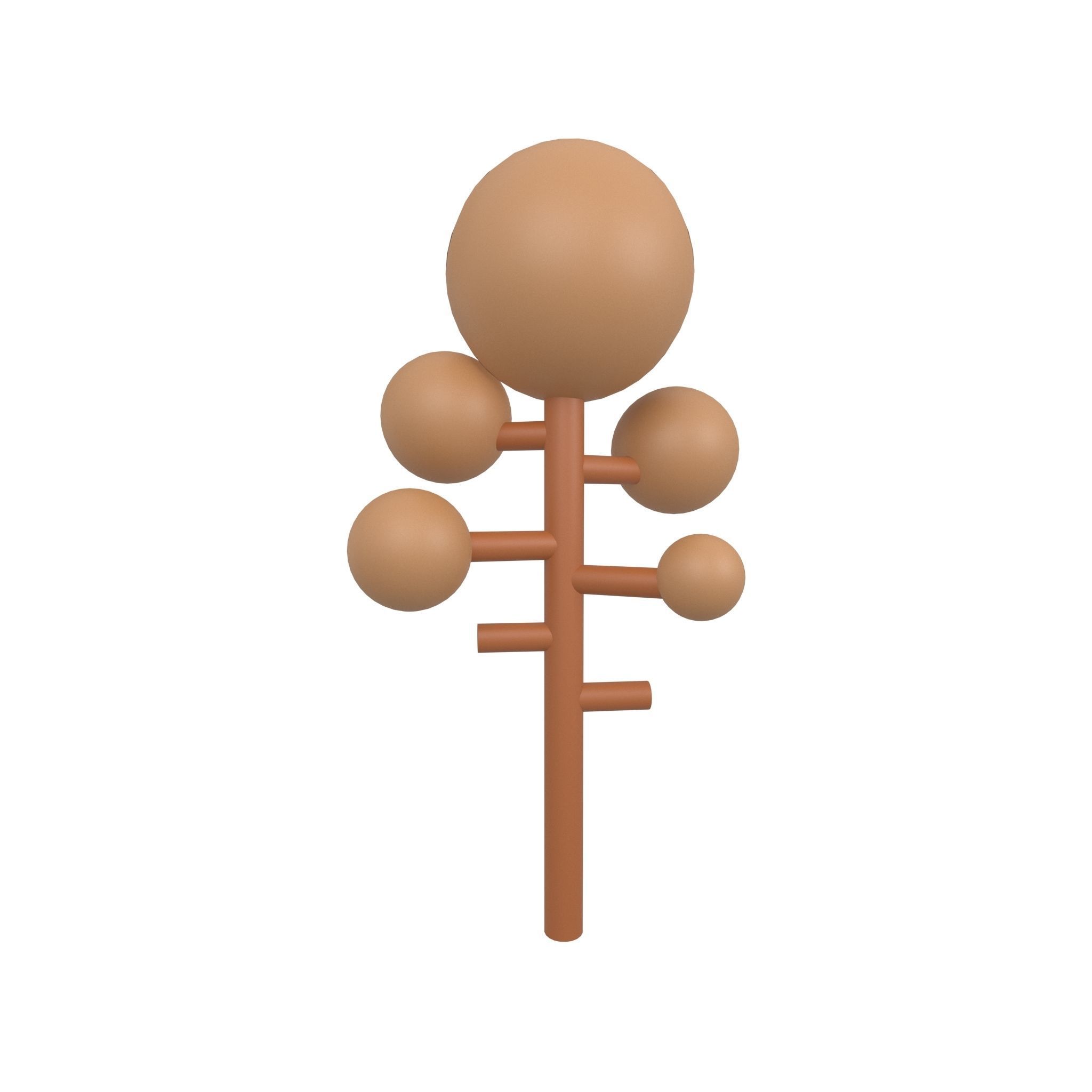 Cartoon Tree Mega Pack 01 Low-poly 3D model_34