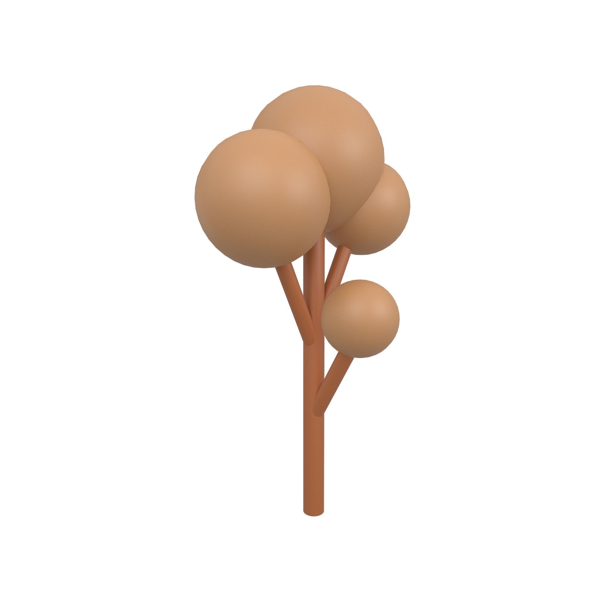 Cartoon Tree Mega Pack 01 Low-poly 3D model_23