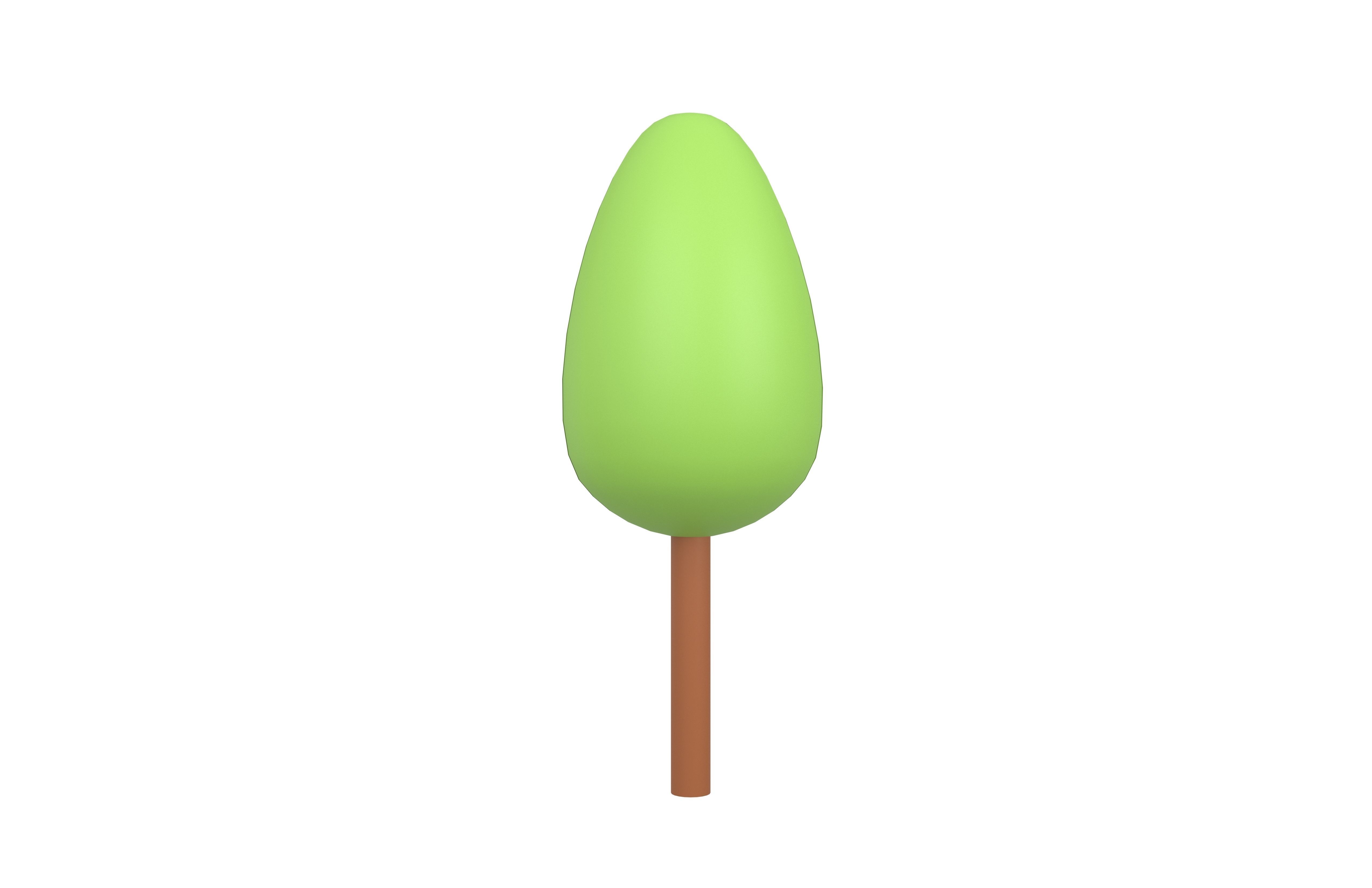 Cartoon Tree Mega Pack 01 Low-poly 3D model_97