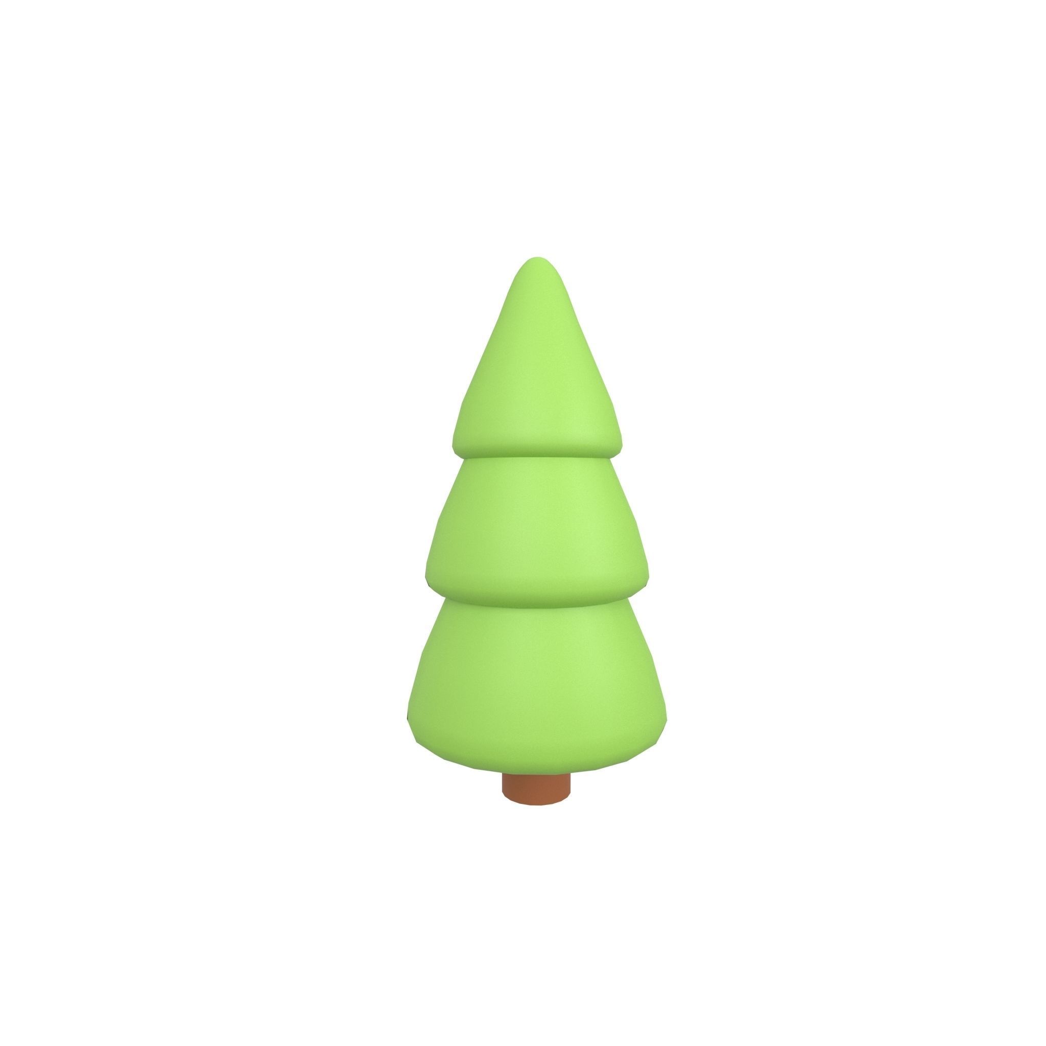 Cartoon Tree Mega Pack 01 Low-poly 3D model_68