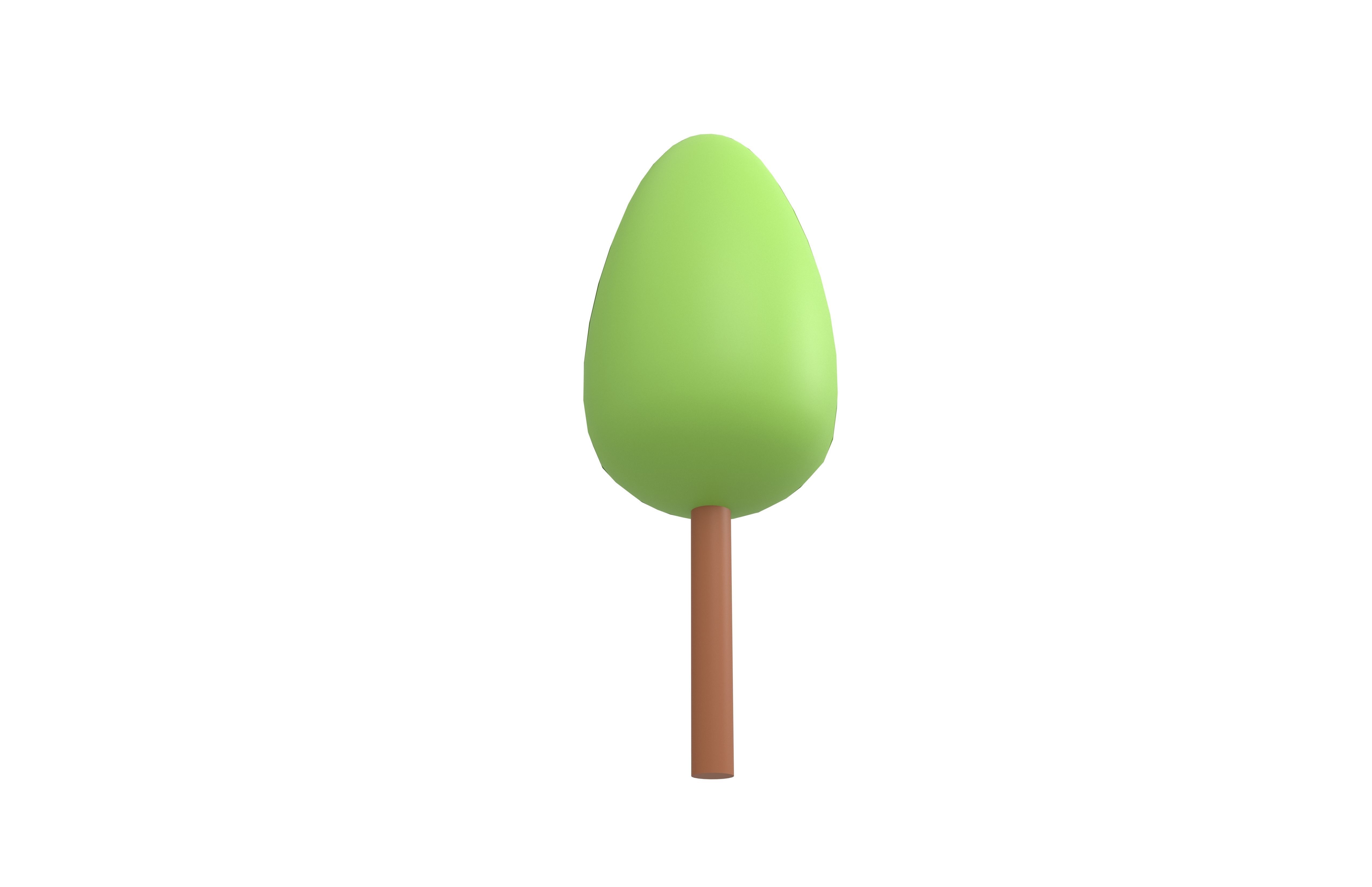 Cartoon Tree Mega Pack 01 Low-poly 3D model_51