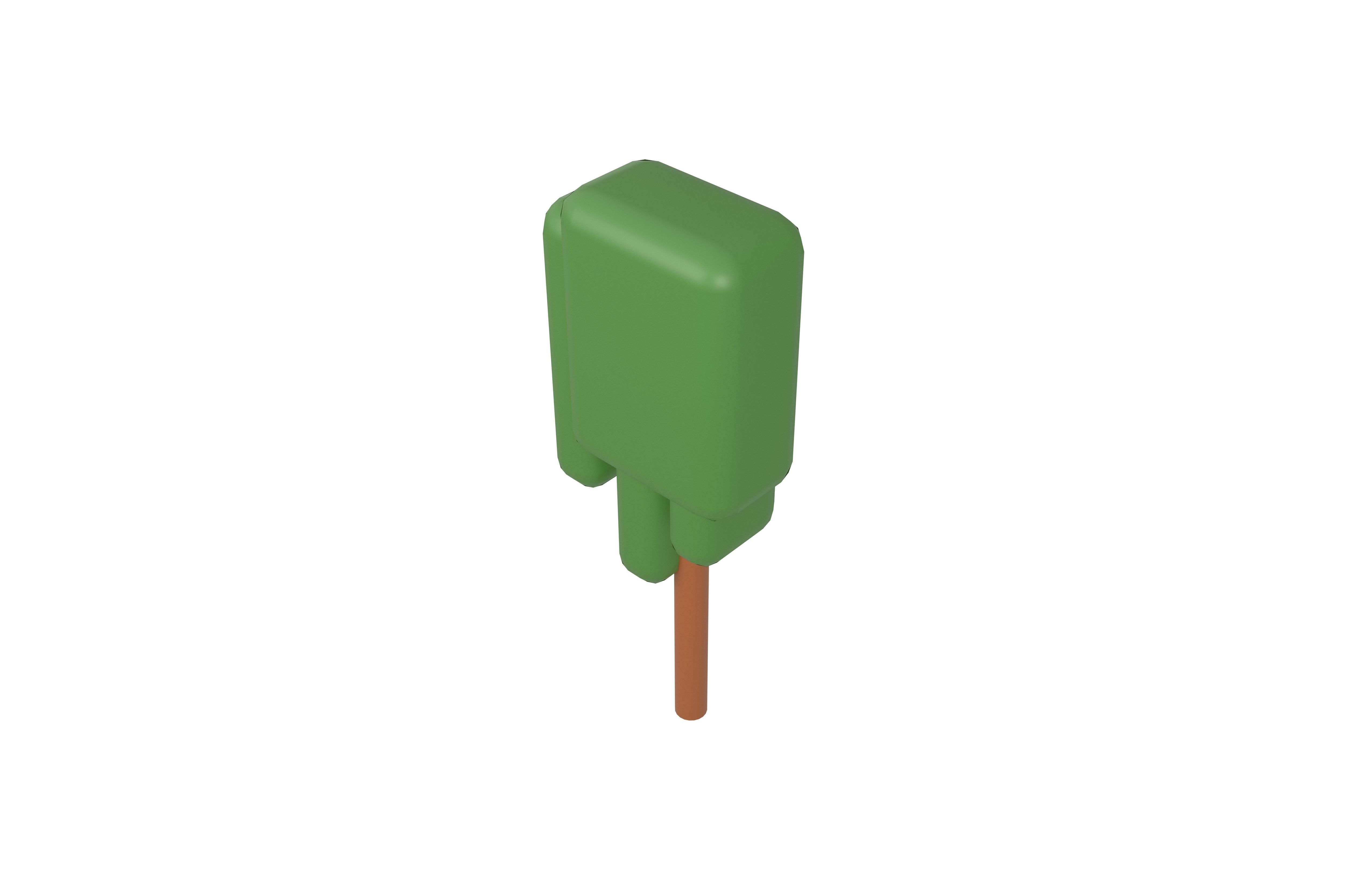 Cartoon Tree Mega Pack 01 Low-poly 3D model_54