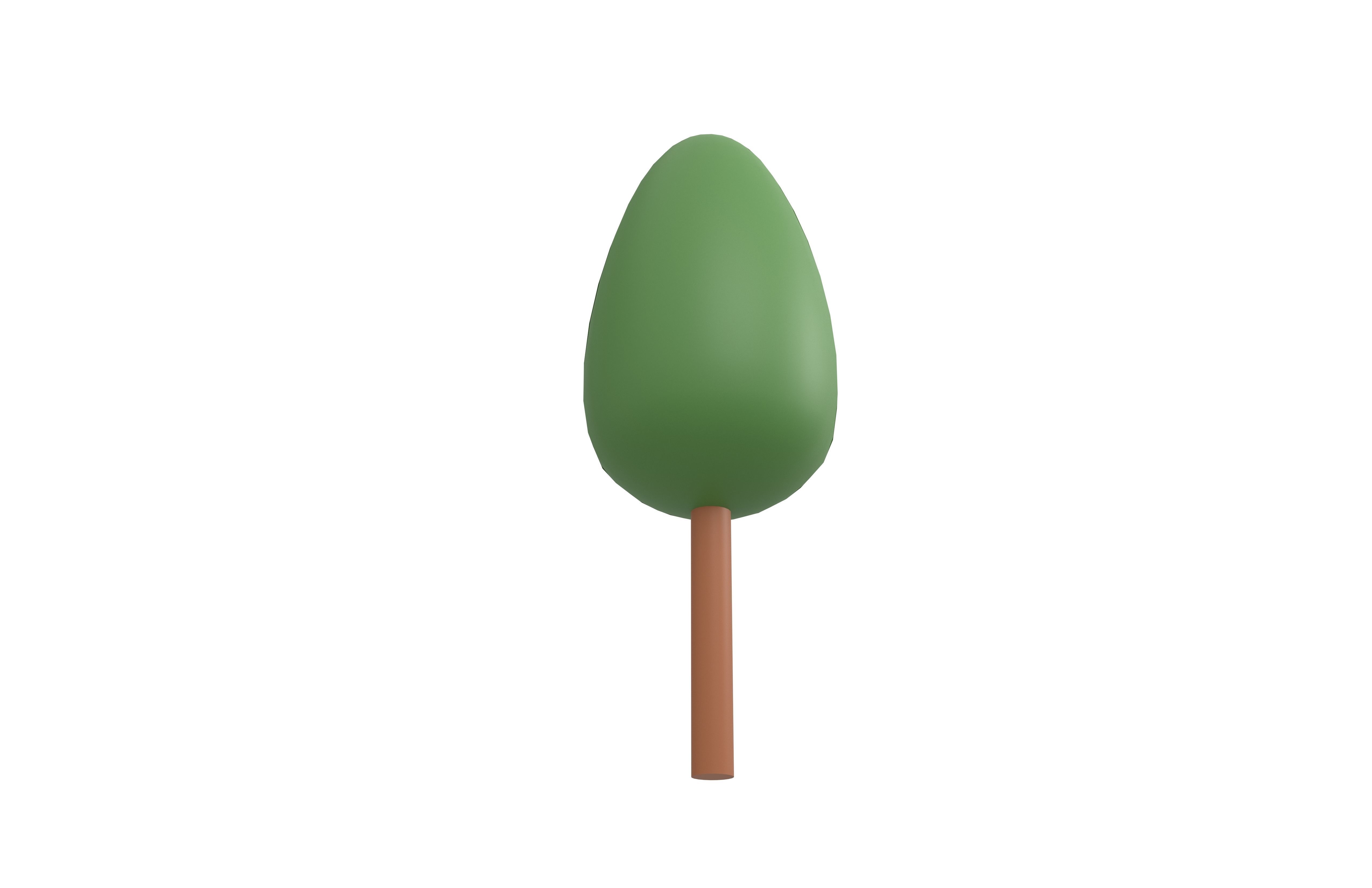 Cartoon Tree Mega Pack 01 Low-poly 3D model_63