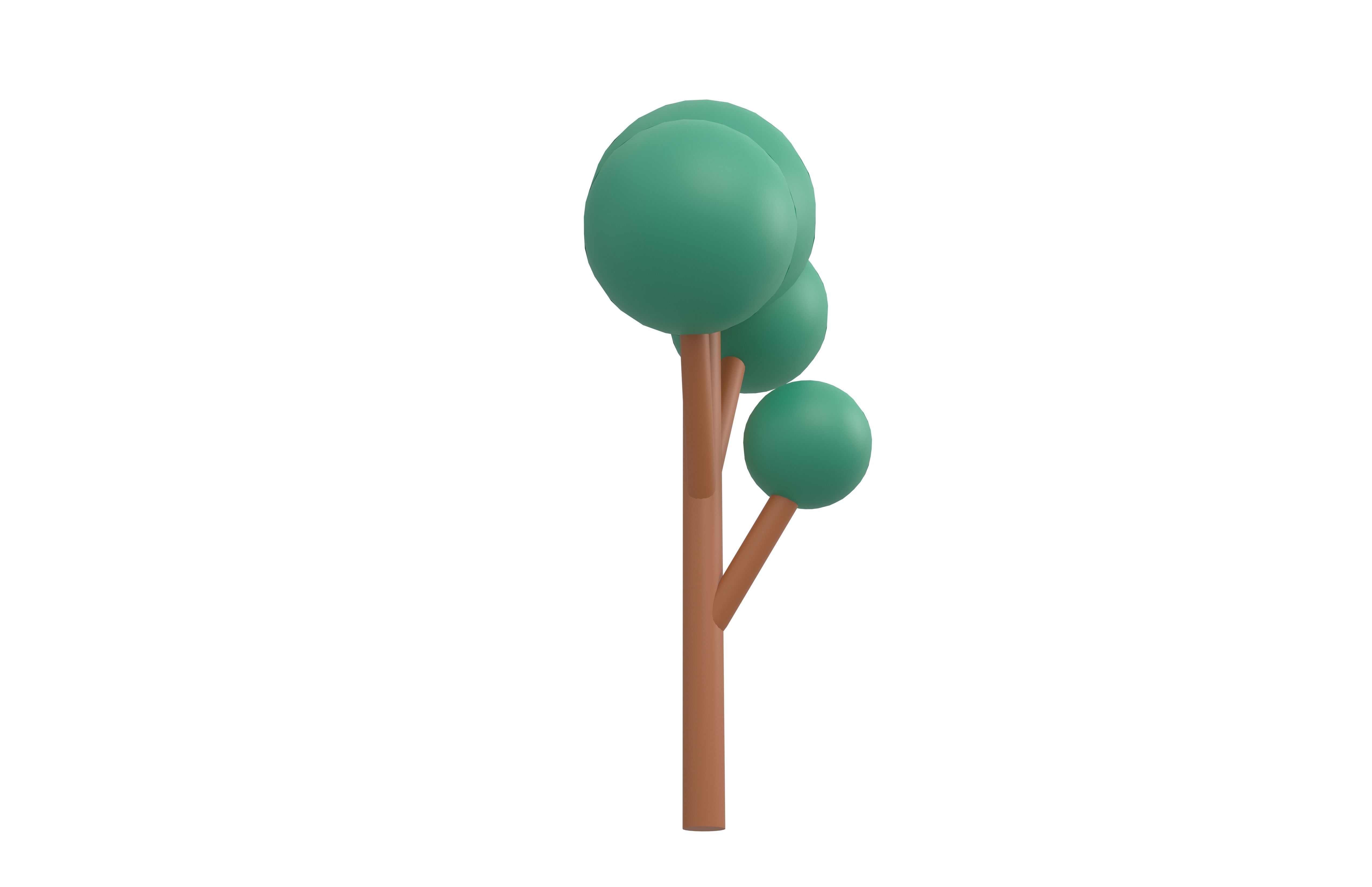 Cartoon Tree Mega Pack 01 Low-poly 3D model_67
