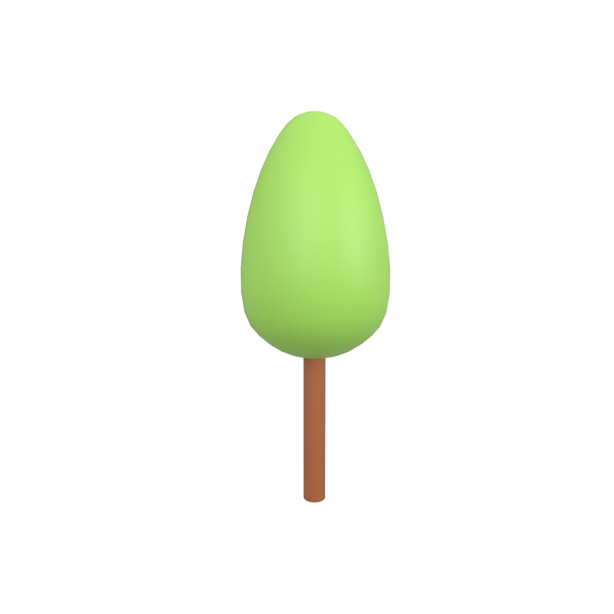 Cartoon Tree Mega Pack 01 Low-poly 3D model_27