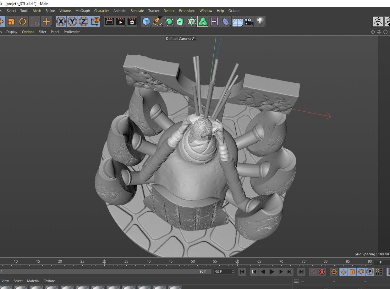 Naruto X Nagato 3D model_5