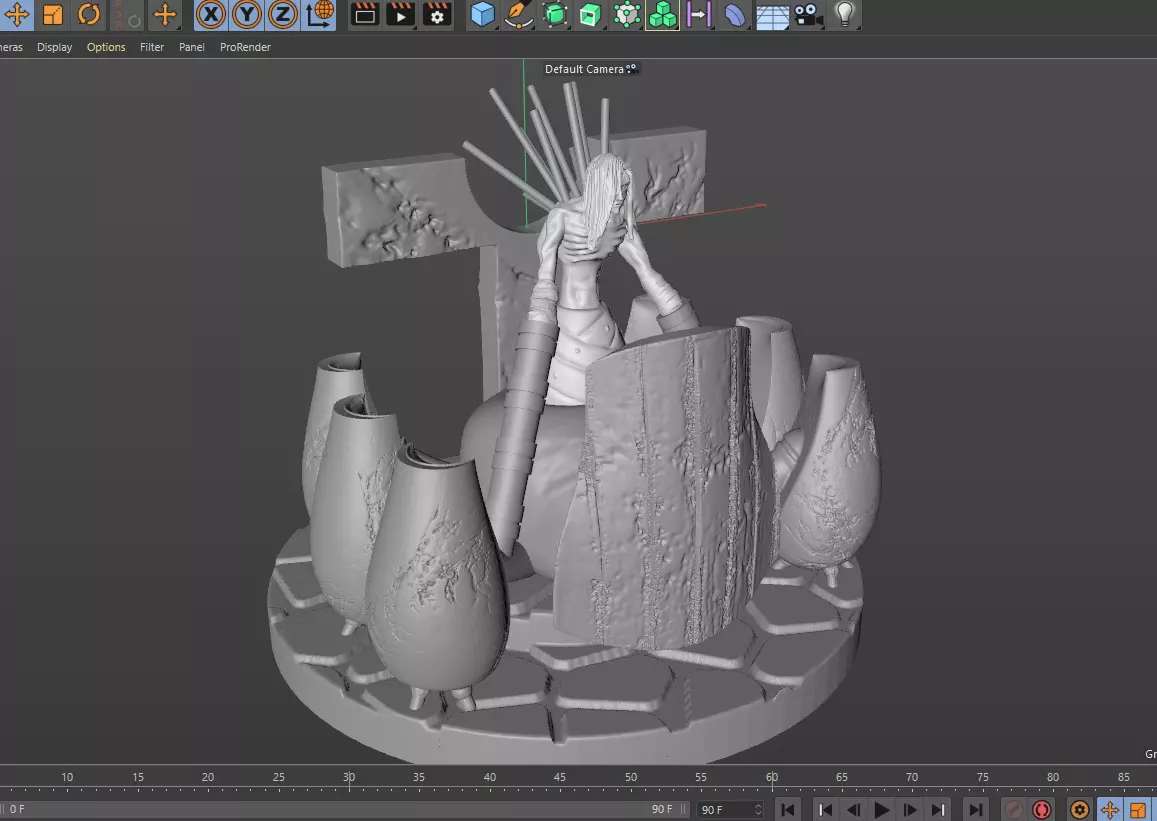 Naruto X Nagato 3D model_0