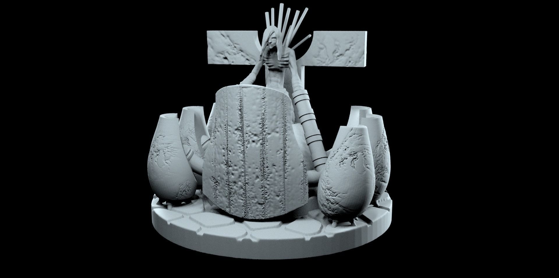 Naruto X Nagato 3D model_7