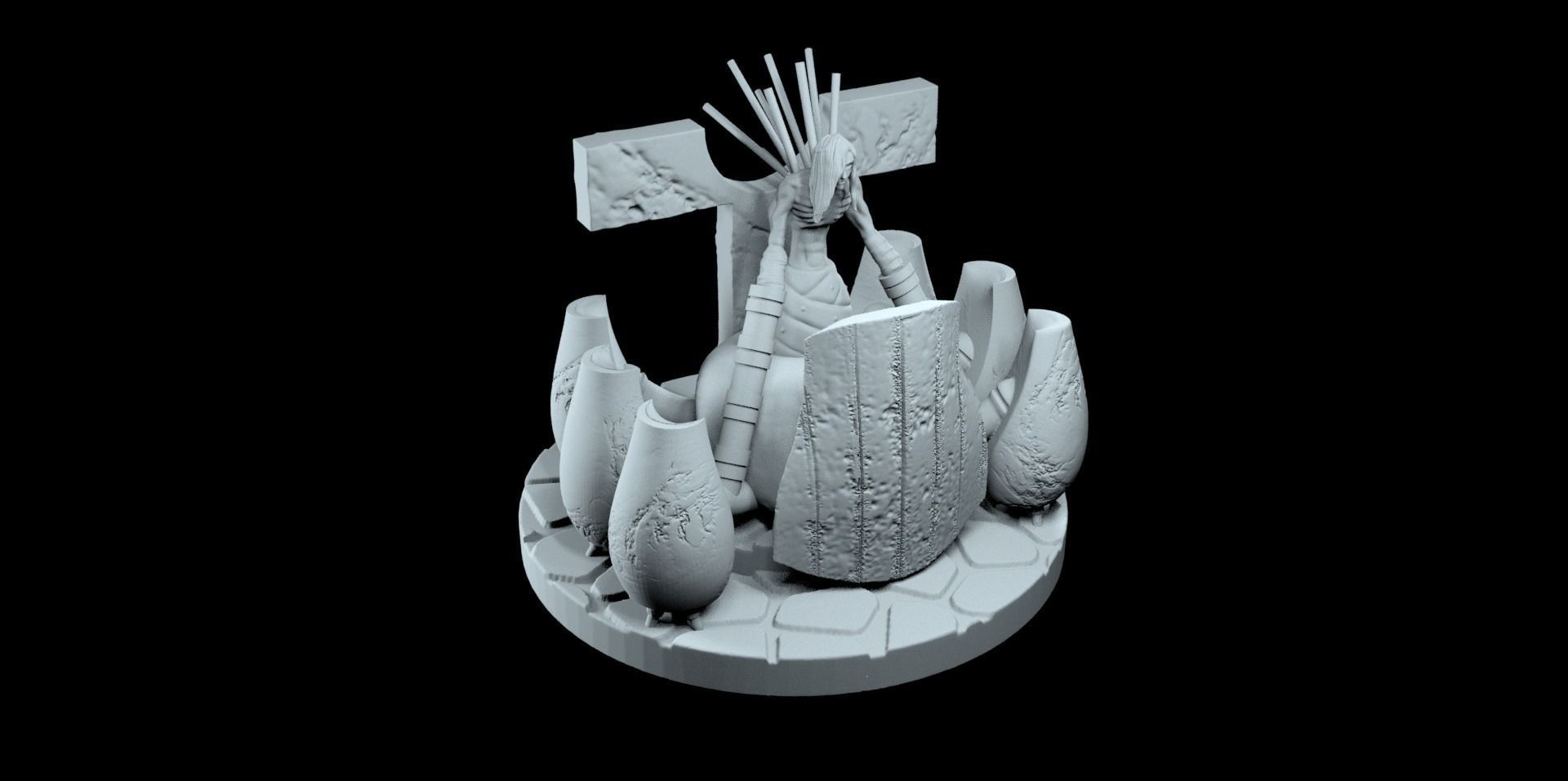 Naruto X Nagato 3D model_8