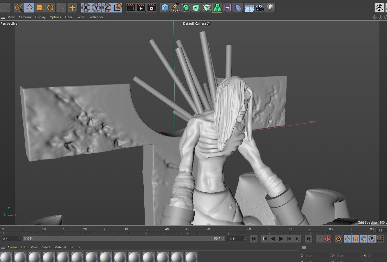 Naruto X Nagato 3D model_4