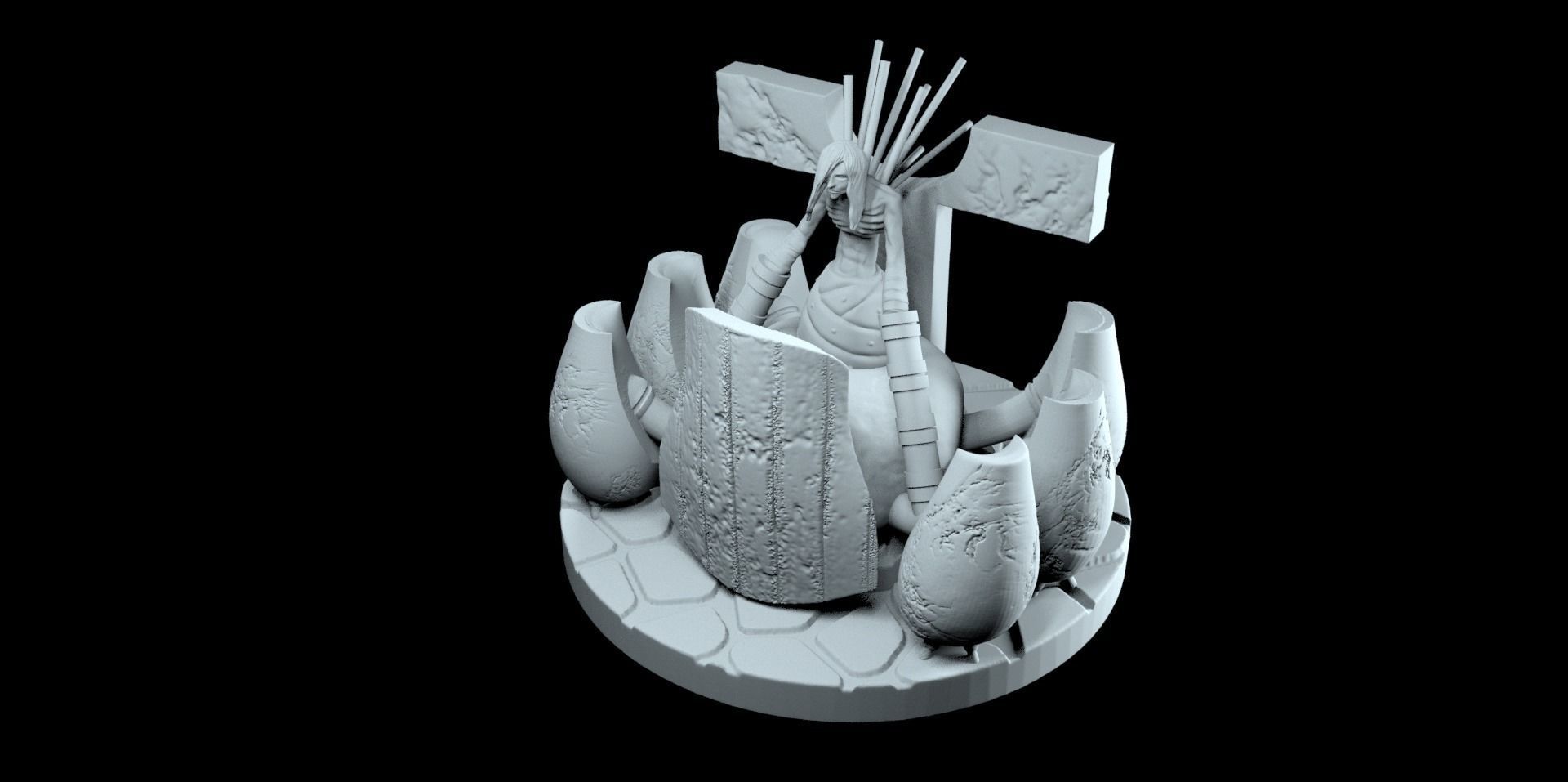 Naruto X Nagato 3D model_10