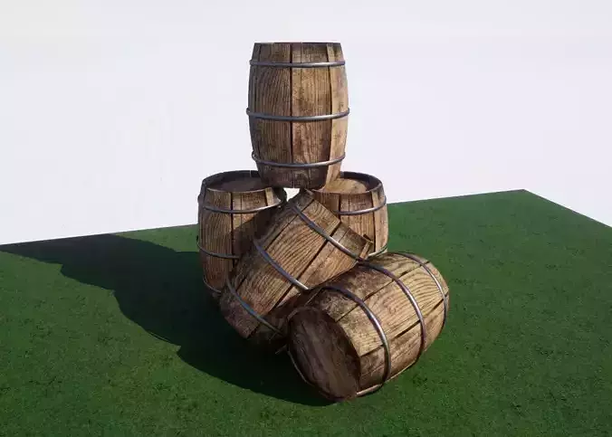 Wooden Barrel