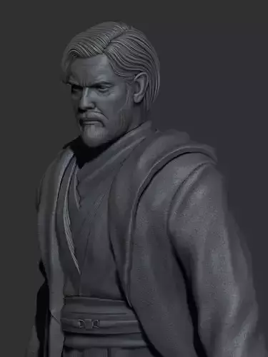 Ewan McGregor - Obi Wan Kenobi 3D Print 3D print model