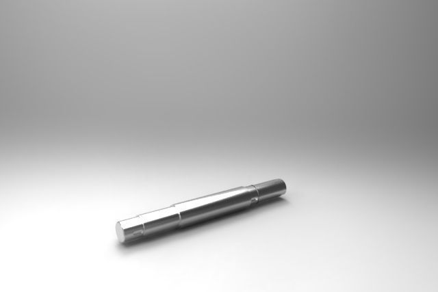 shaft metal tube Free 3D model_1