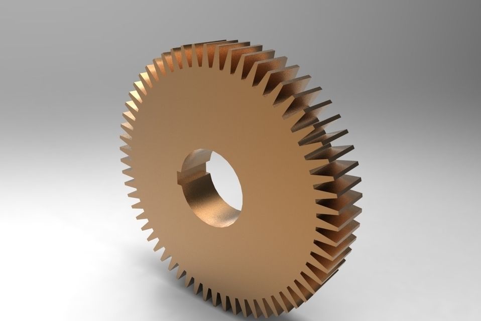 gear toothed Free 3D model_1