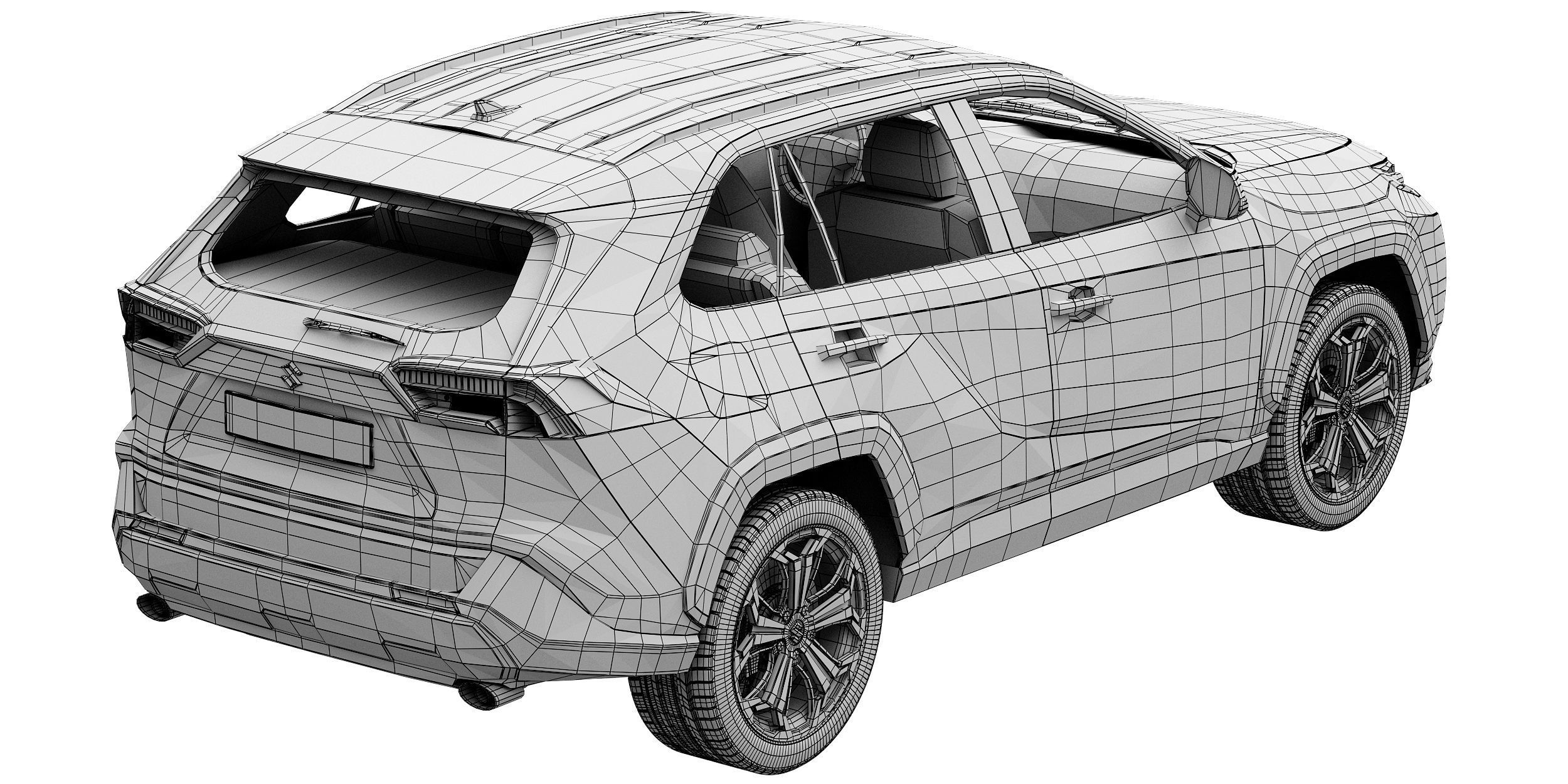 Suzuki Across 2021 3D model_17