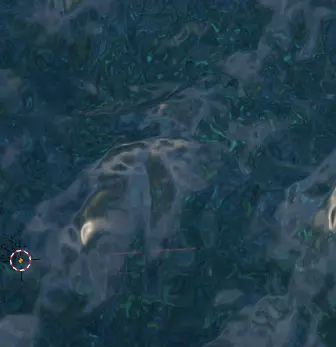 ocean game ready water surface Free low-poly 3D model