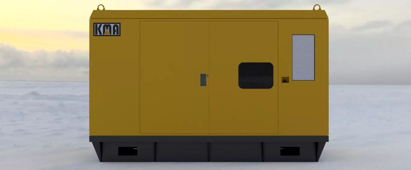 Generator case 3D model