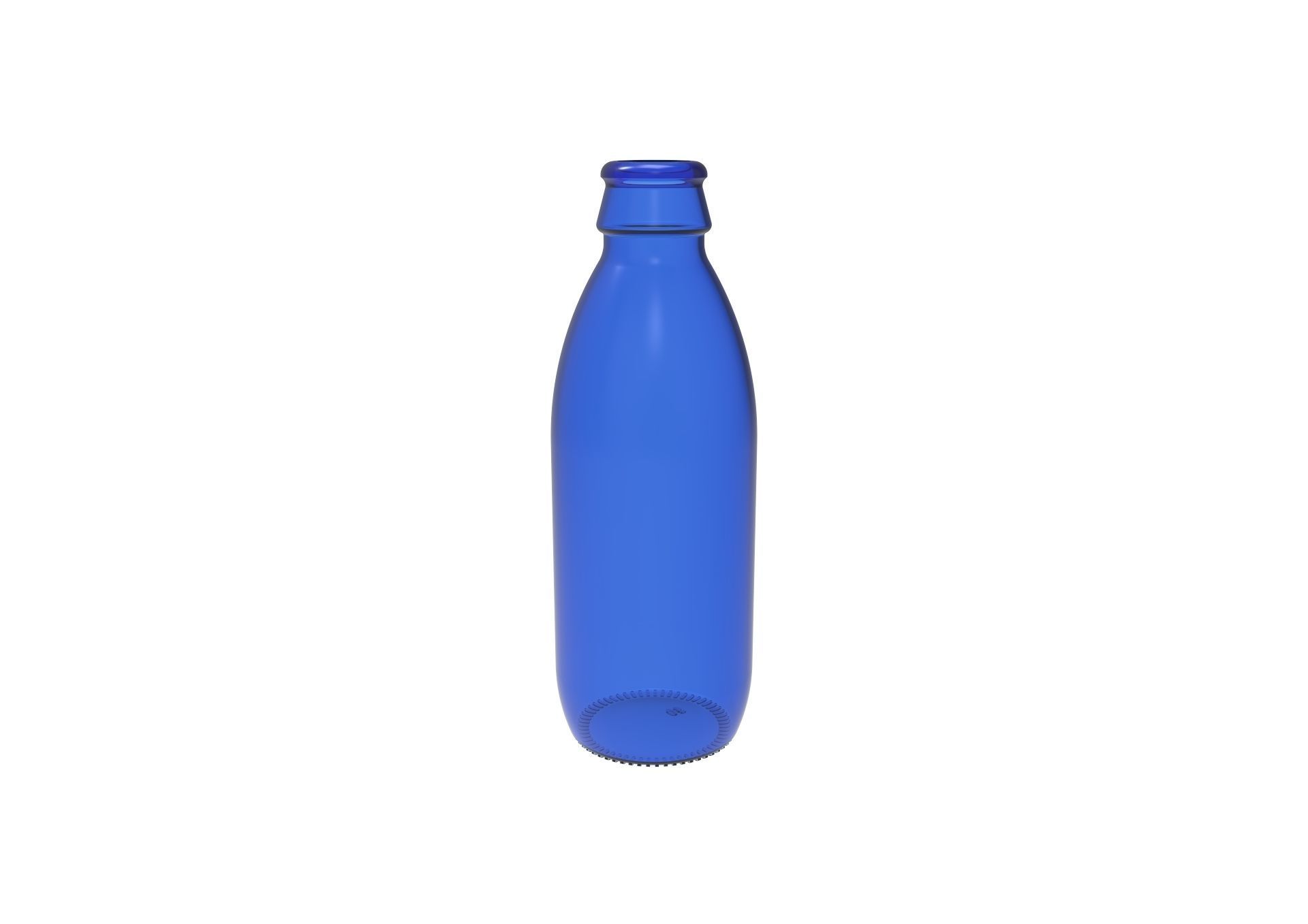 200ml MILK BOTTLE 3D print model_4