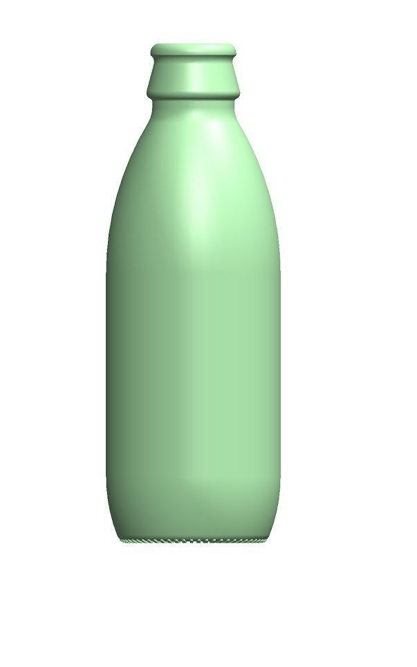 200ml MILK BOTTLE 3D print model_6