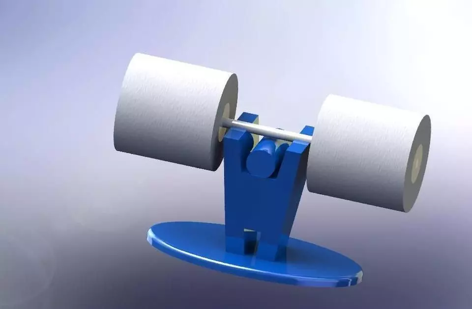 Toilet Paper Support Free 3D model