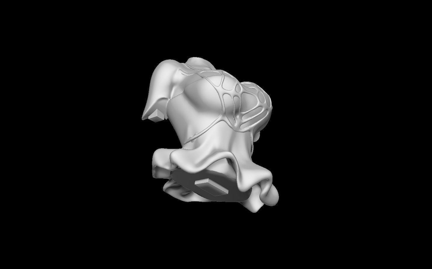 Albedo the overseer - Overlord anime version fanart 3D print model_9