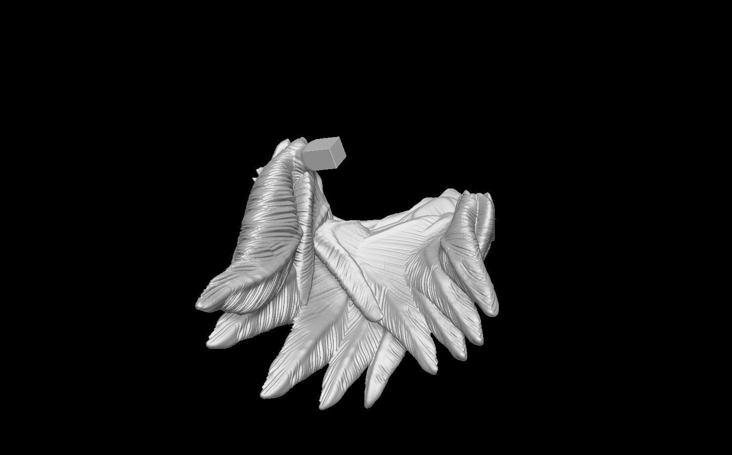 Albedo the overseer - Overlord anime version fanart 3D print model_8