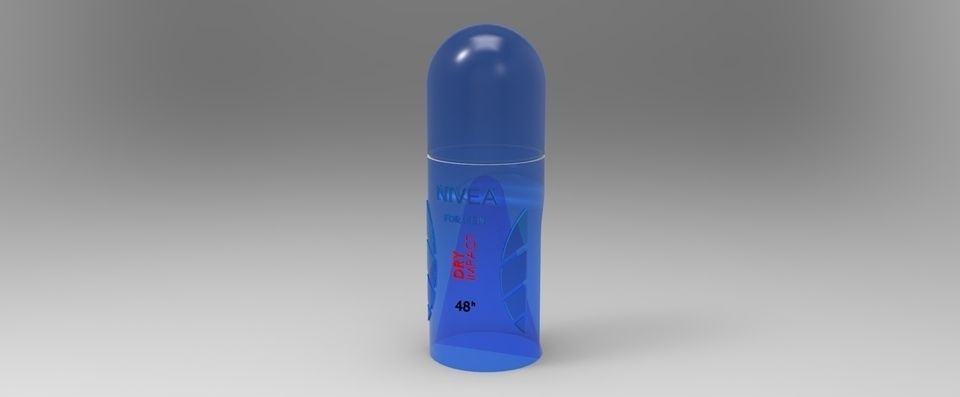 Nivea Deodorant Free 3D model_5