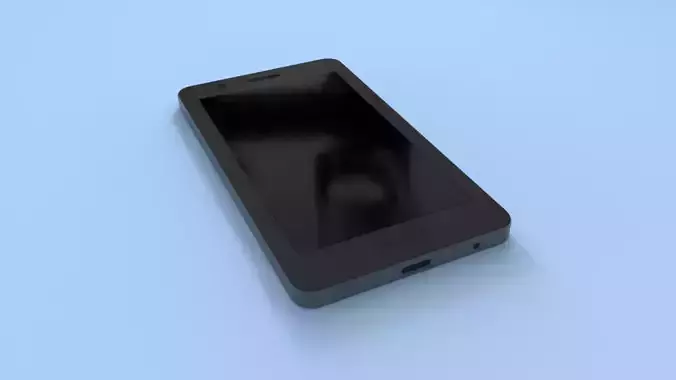 Low Poly 3D cartoon Phone