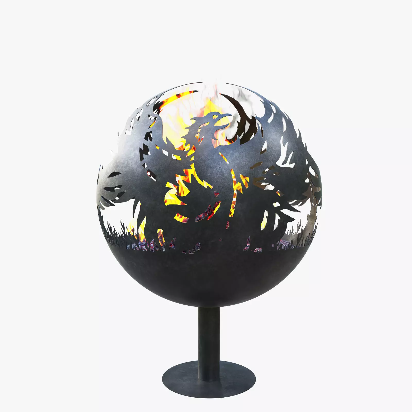 fireplace  phenix 3D model_0