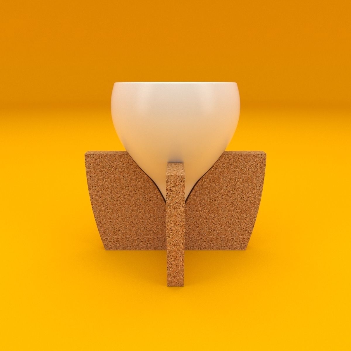 Modern Coffee Cup 3D model_3