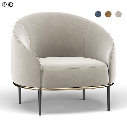 Yoisho Armchair 3D model