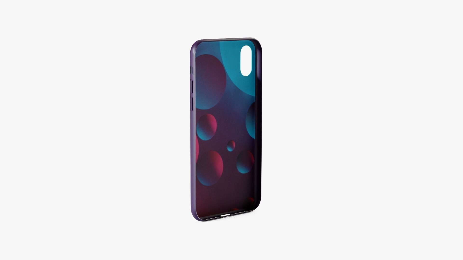iPhone XR Case 5 Low-poly 3D model_4