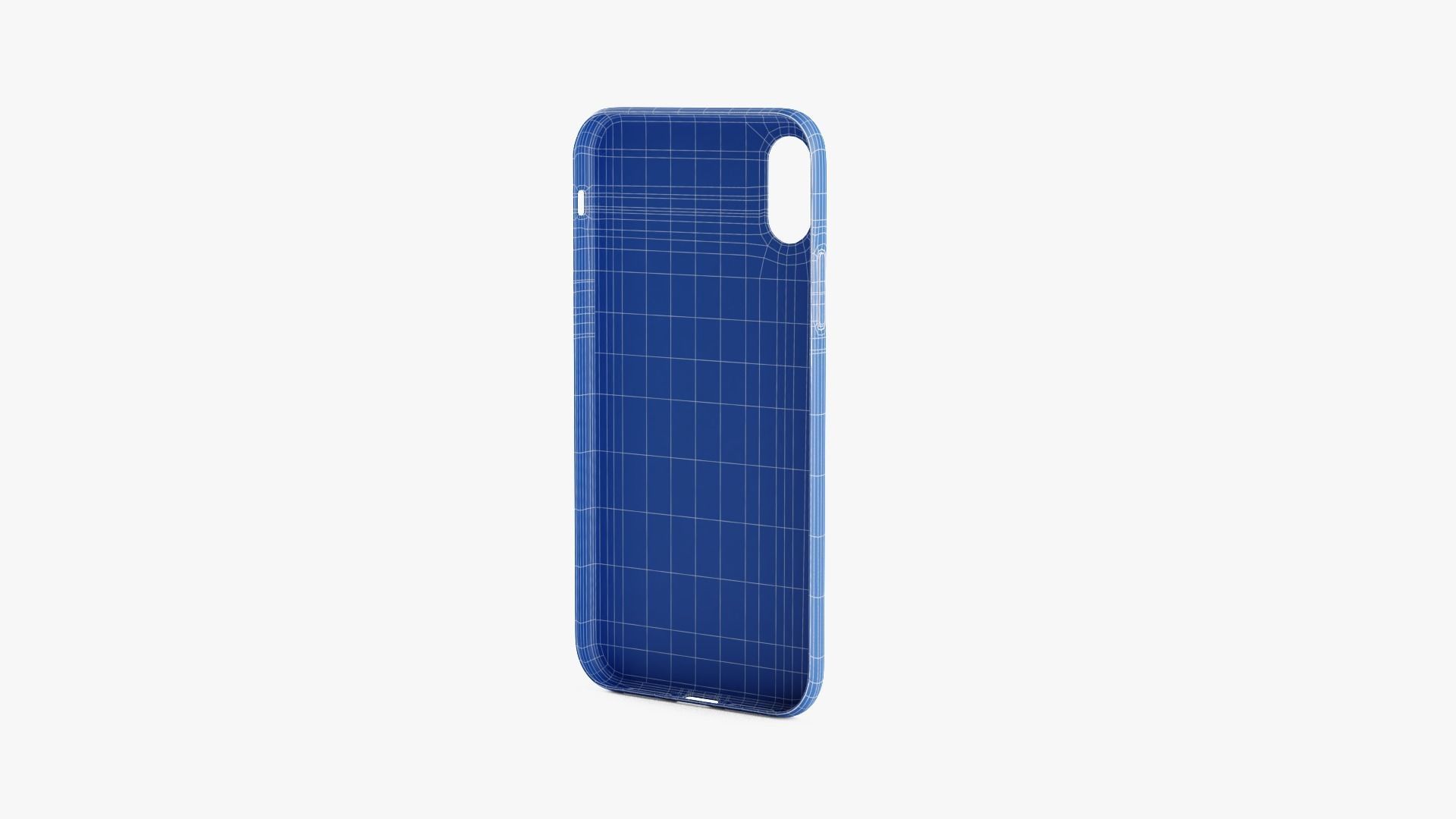 iPhone XR Case 5 Low-poly 3D model_24