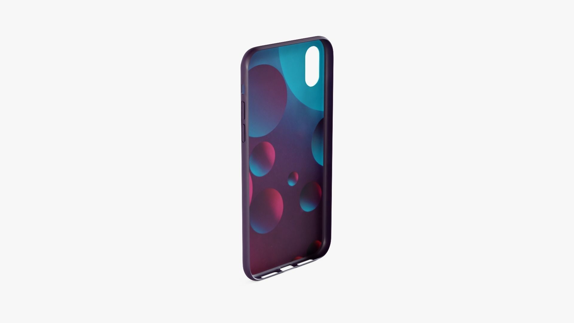 iPhone XR Case 5 Low-poly 3D model_10