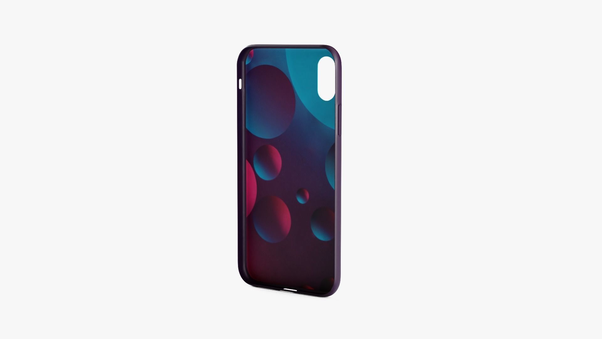 iPhone XR Case 5 Low-poly 3D model_5
