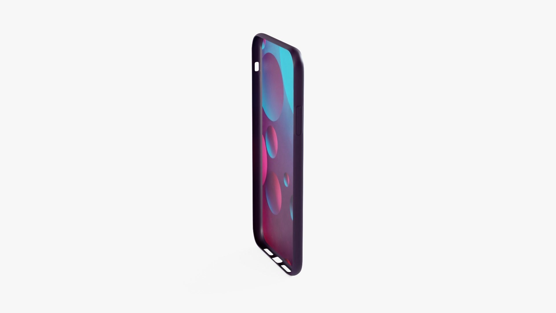 iPhone XR Case 5 Low-poly 3D model_7