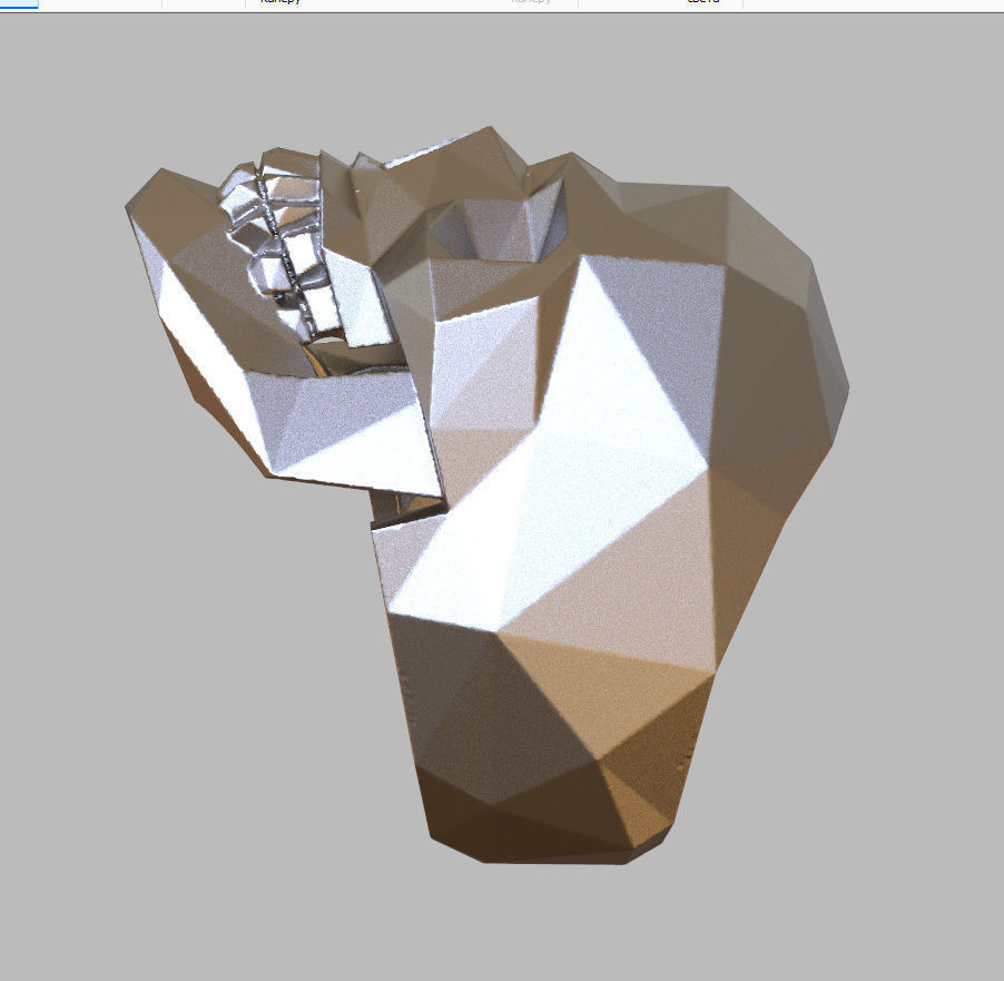 skull ring 3D print model_10