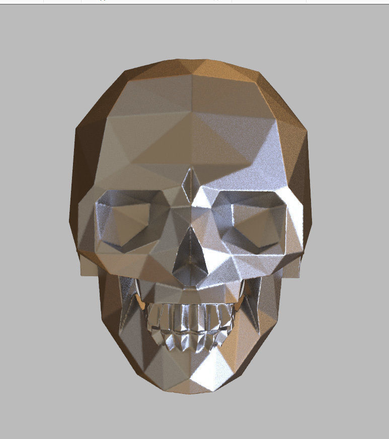 skull ring 3D print model_14