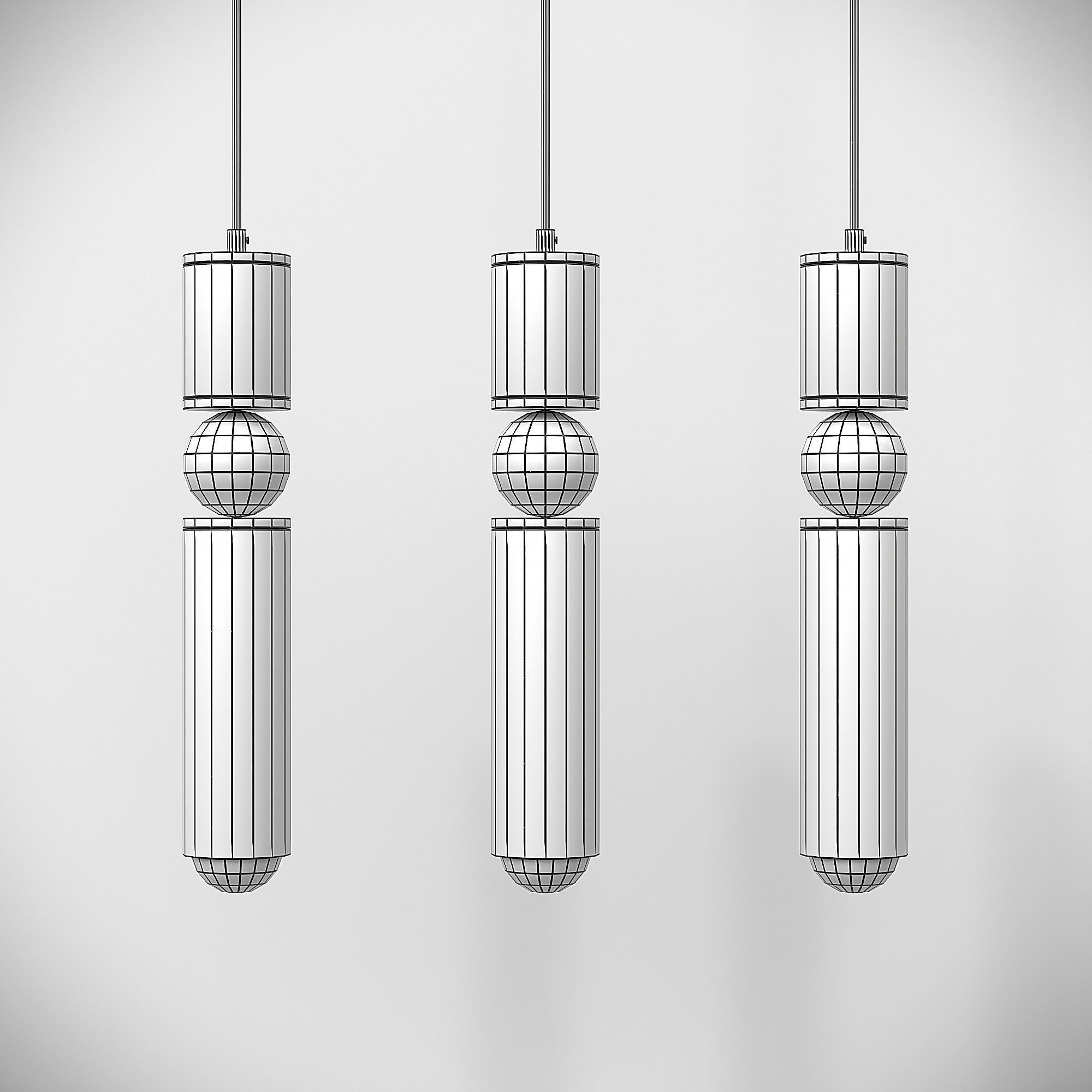 Pendant Lamp Free 3D model_2