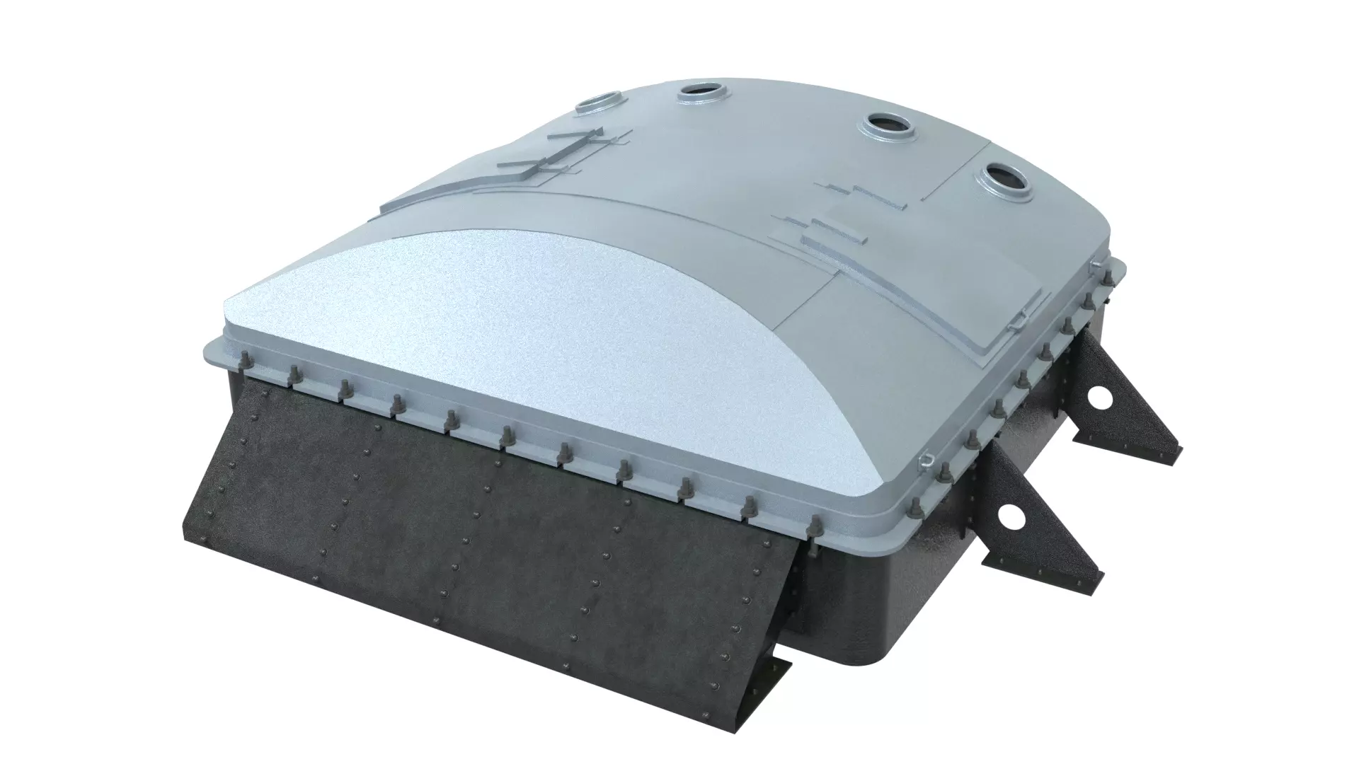 Ship titanic hatch 3D model_0