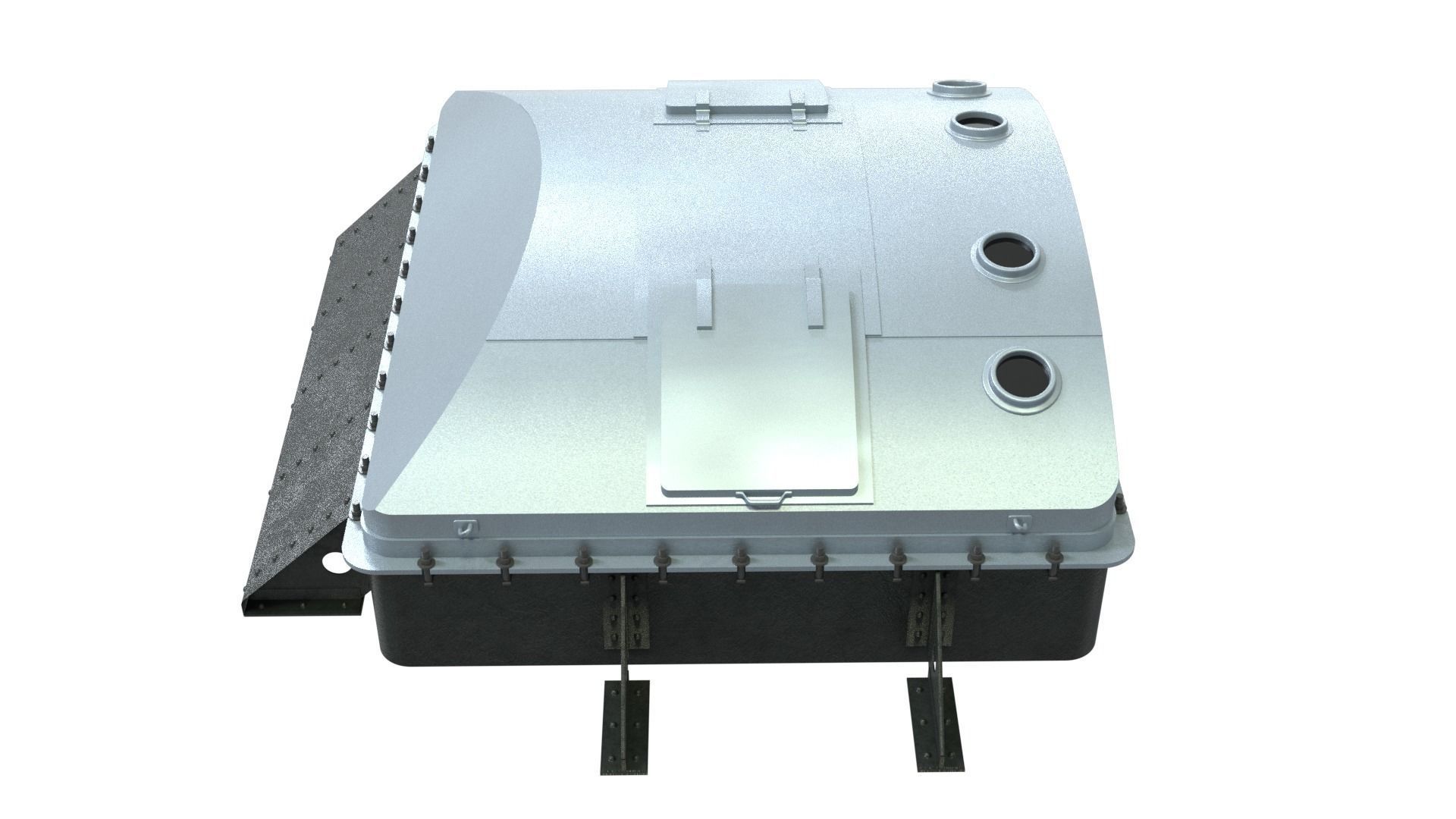 Ship titanic hatch 3D model_1