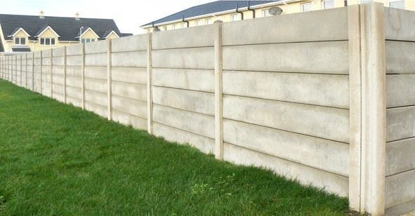 Model Railway Concrete Fencing 6ft Tall - Kit Build 3D print model_16