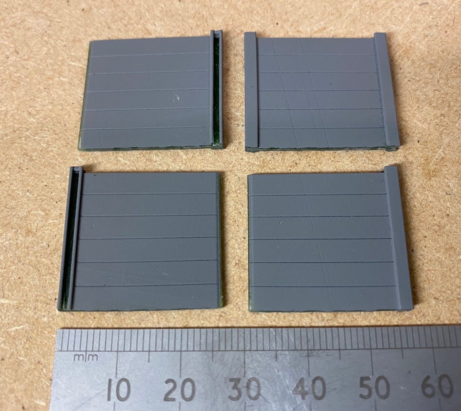 Model Railway Concrete Fencing 6ft Tall - Kit Build 3D print model_5